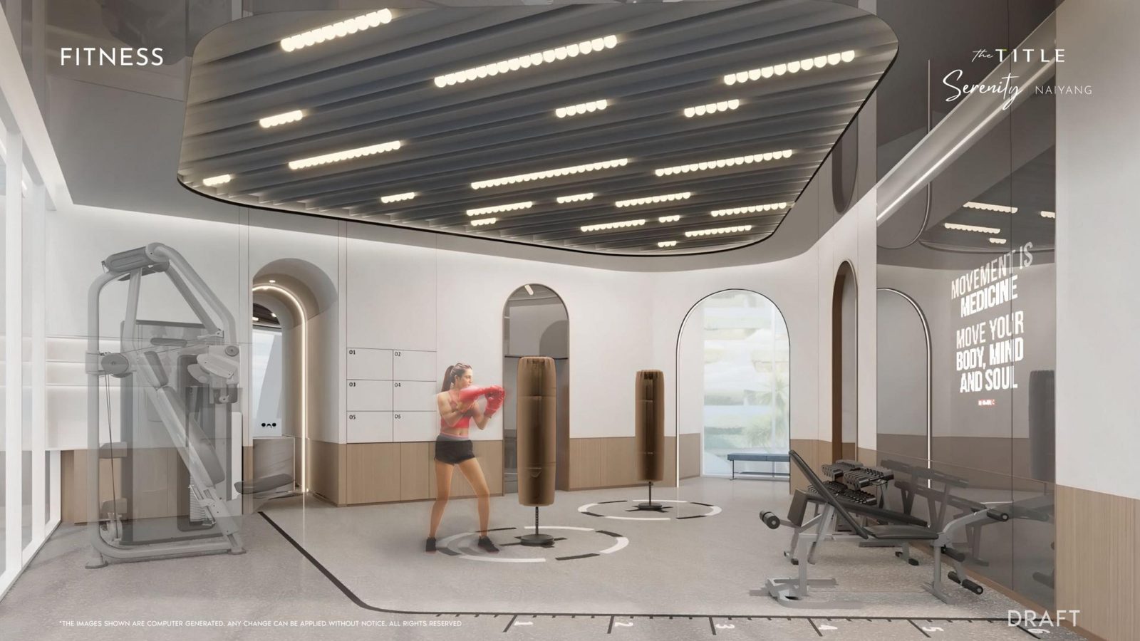 Fitness Studio — Amenities at The Title Serenity Naiyang