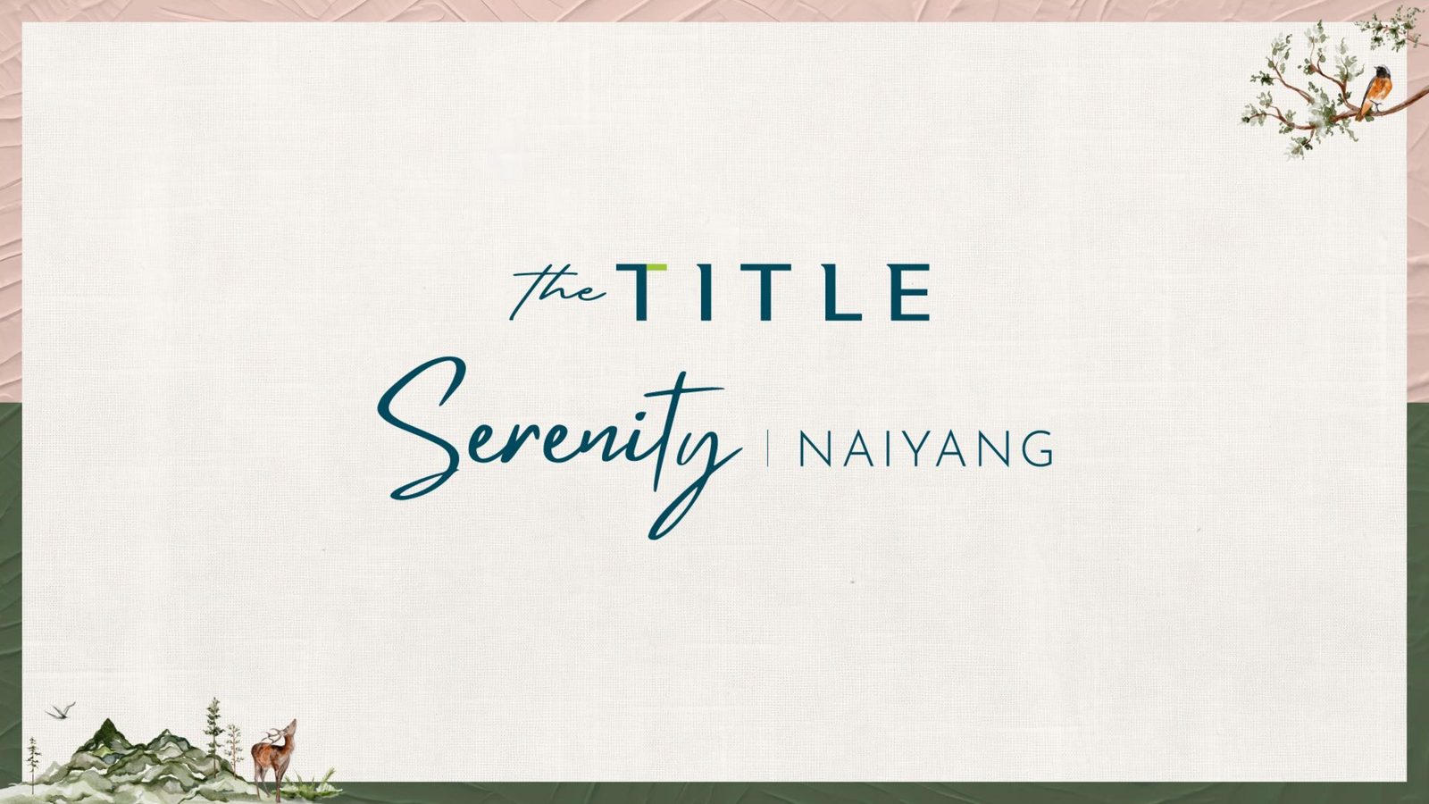 The Title Serenity Naiyang logo